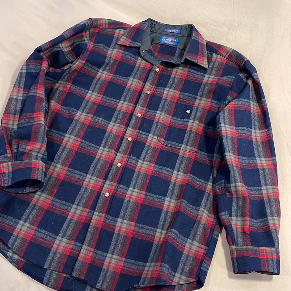 Men’s Pendleton Wool Flannel Shirtjacket